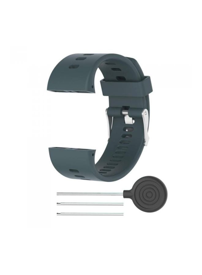 Replacement Strap For Polar V800 Navy Blue
