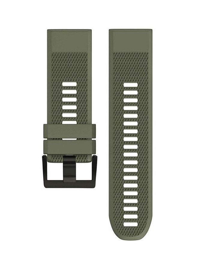 Replacement Strap For Fenix 5X 26mm Army Green - Image 1