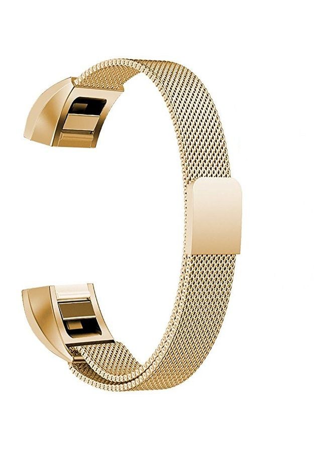 سوار بديل لجهاز تتبع اللياقة البدنية Fitbit Alta ذهبي