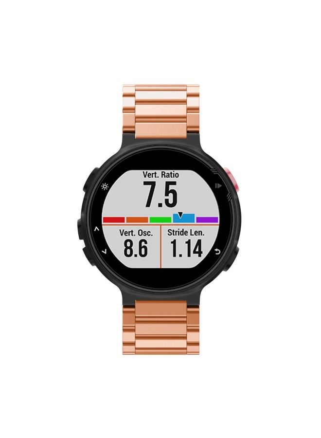 Replacement Band For Garmin Forerunner 220/230/235/630/620/735 Rose Gold  - Image 2