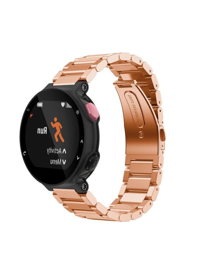 Replacement Band For Garmin Forerunner 220/230/235/630/620/735 Rose Gold  - Image 4