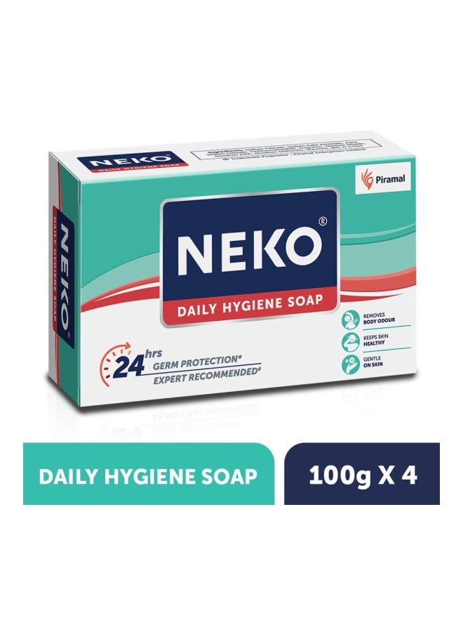 نيكو صابون النظافة اليومية من 4 قطع أخضر 399جرام - Image 3