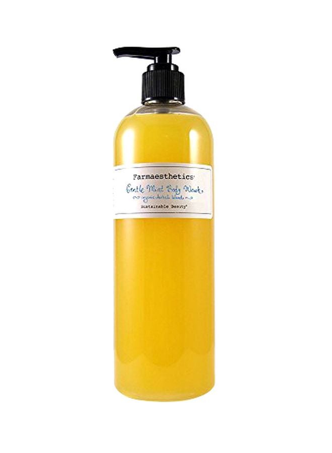 Farmaesthetics - Gentle Mint Organic Body Wash Yellow - Image 1