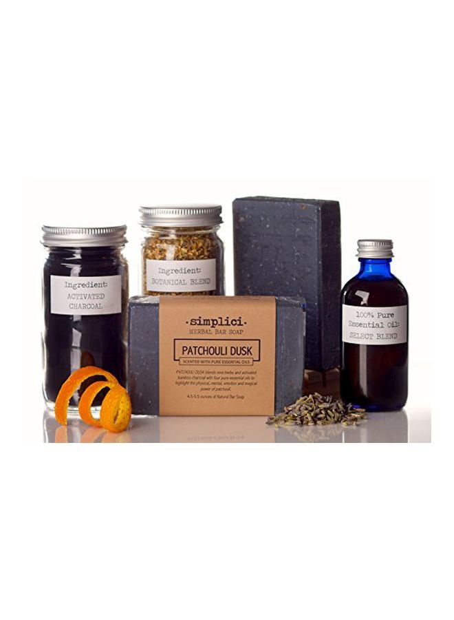 SIMPLICI 6-Piece Patchouli Charcoal Soap  - Image 2