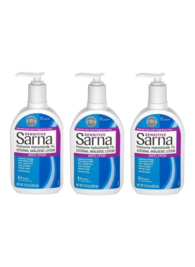 3-Piece Sarna Sensitive Anti-Itch Lotion - v1567249320/N29323580A_1