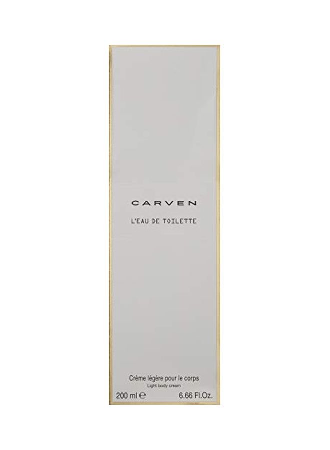 CARVEN L'eau De Toilette Light Body Cream - Image 3