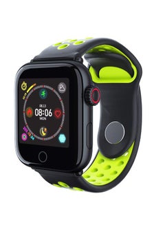 150.0 mAh Bluetooth Waterproof Smart Watch With Heart Rate Monitor For Samsung Galaxy A7 Black/Green
