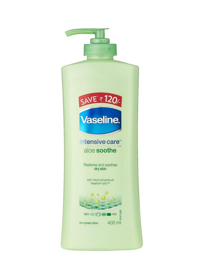 Vaseline Intensive Care Aloe Soothe Body Lotion 400ml - Image 1