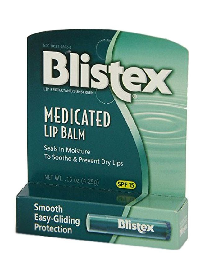 Blistex Pack Of 12 Medicated Lip Balm SPF15 - Image 1
