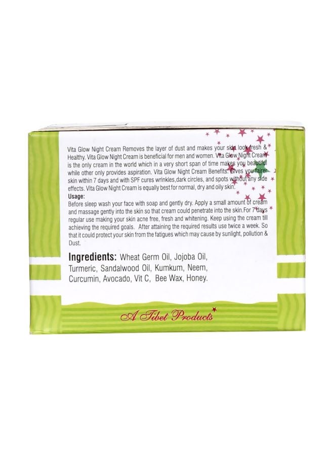 Vita Glow Skin Whitening Night Cream 30grams - Image 4