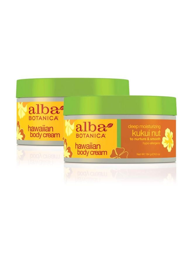 Alba Botanica 2-Piece Botanica Kukui Nut Body Cream 184grams  - Image 4