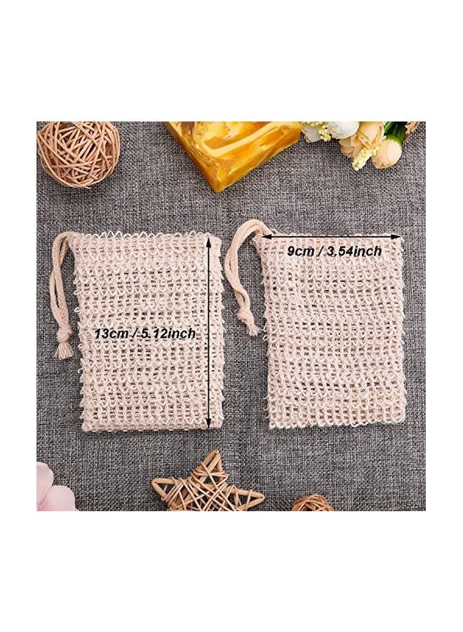 BBTO 10-Piece Soap Bag Beige - Image 2