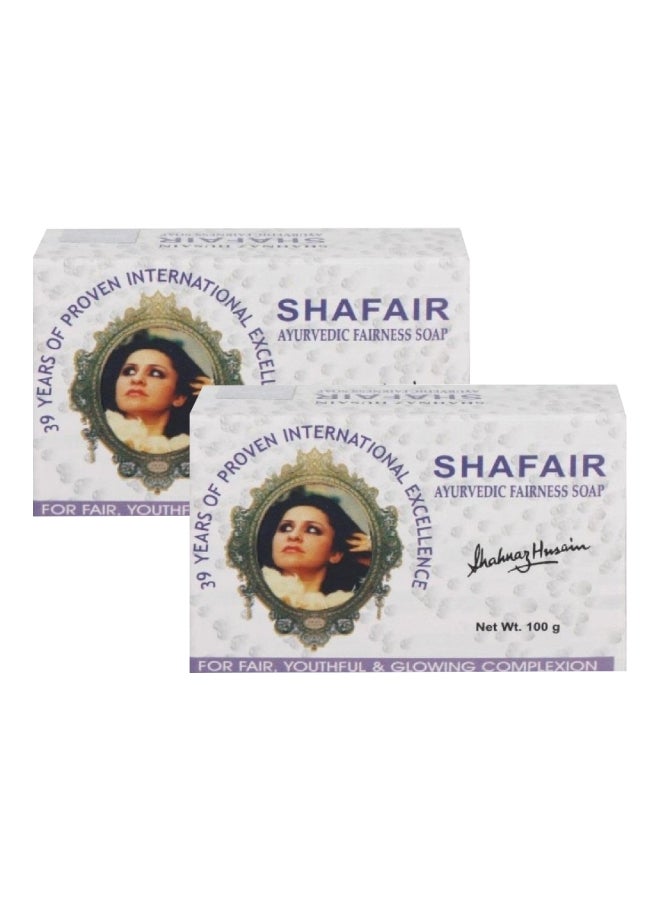 Pack Of 2 Shafair Ayurvedic Fairness Soap 100grams