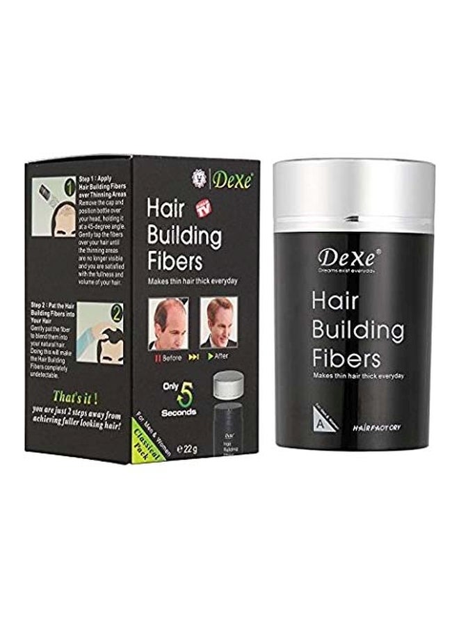 Dexe - Hair Building Fibres Dark Brown 22grams - Image 1