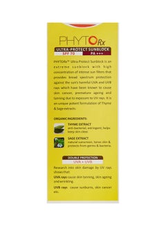 Lotus Phyto Rx Ultra Protect Sun Block SPF 70 PA+++ 50grams  - Image 3