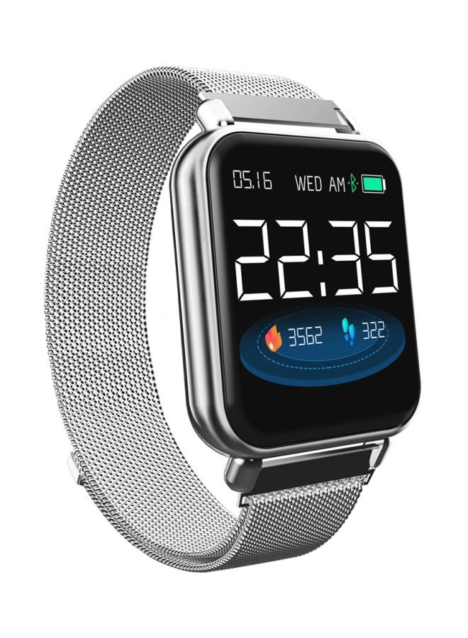 200.0 mAh Y6 Pro Bluetooth Smart Watch Silver - Image 2