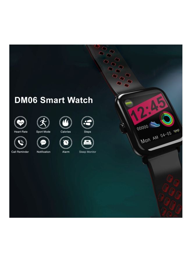 320.0 mAh DM06 Bluetooth Fitness Tracker Black - Image 2
