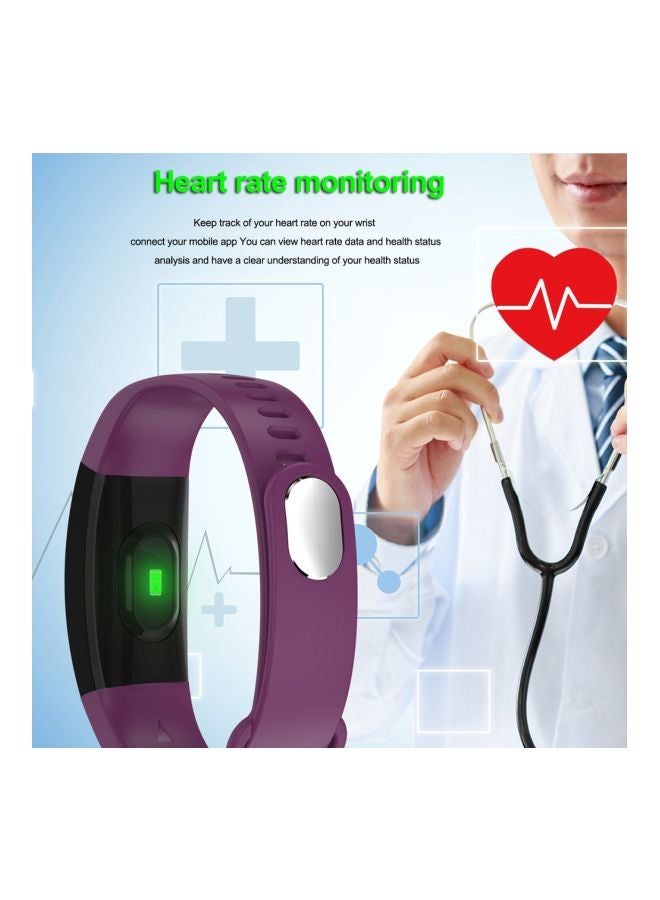 90.0 mAh F64 Bluetooth Fitness Tracker Blue - Image 4