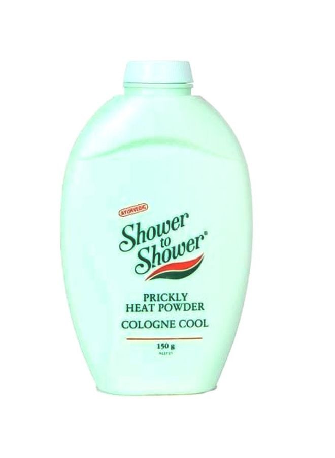 Shower To Shower Ayurvedic Prickly Heat Powder Cologne Cool 150grams - Image 1
