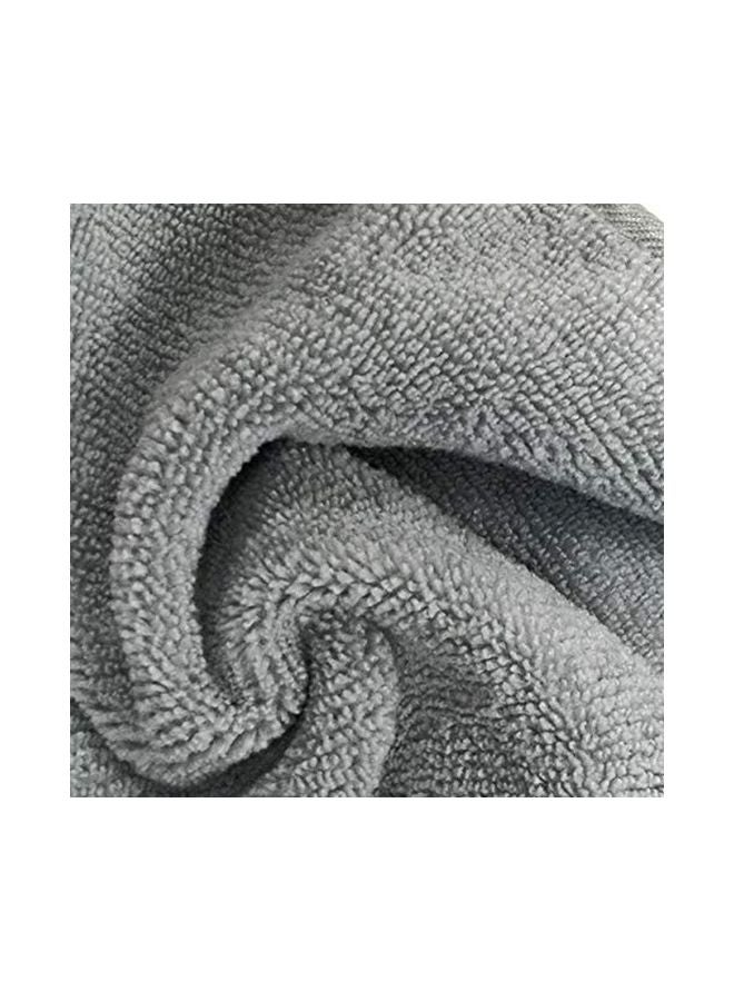 Polyte 6-Piece Microfiber Makeup Remover Cloth Grey/White - Image 4