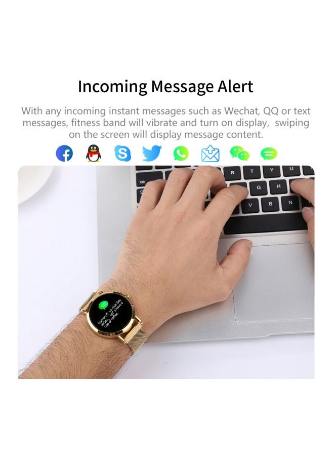 CV08C Smartwatch Gold/Black - Image 4