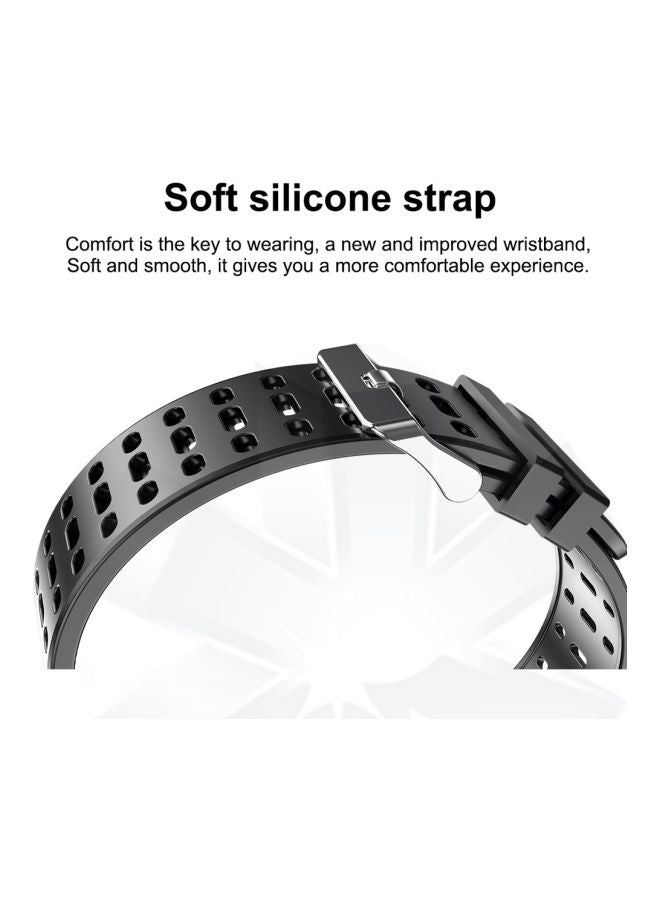 Generic - T2 Waterproof Smartwatch Blue/Black - Image 1