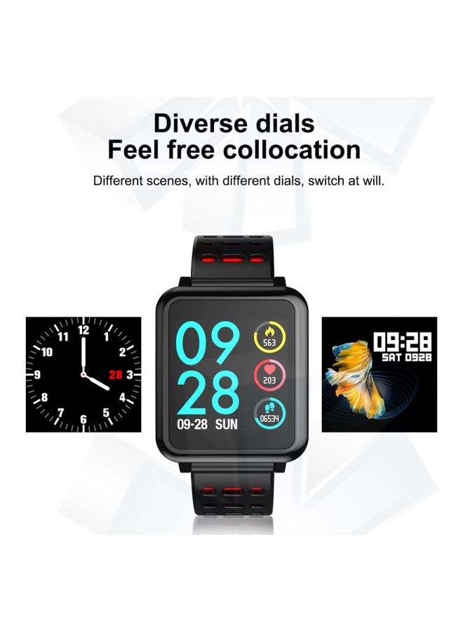 Generic - T2 Waterproof Smartwatch Blue/Black - Image 1