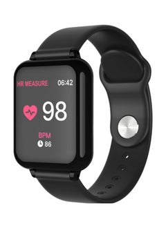 180.0 mAh Waterproof Fitness Tracker Black