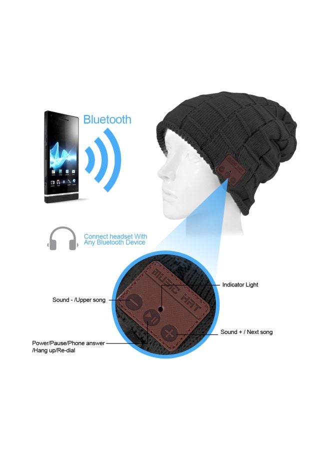Generic - Bluetooth Beanie With Mic Black - Image 1