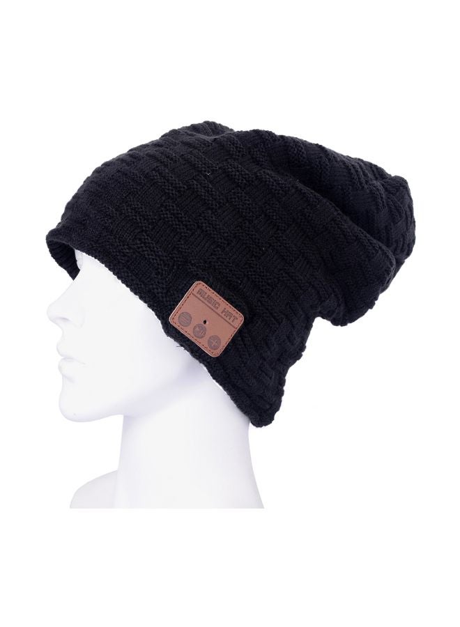 Bluetooth Beanie With Mic Black  - Image 1