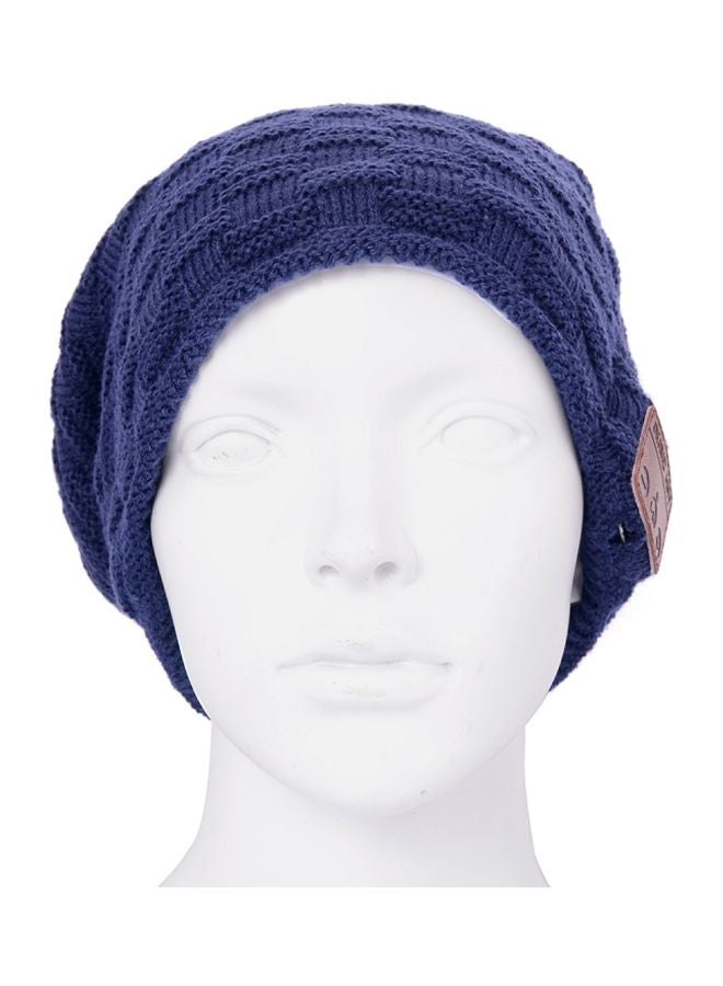 Bluetooth Beanie With Mic Dark Blue - Image 5