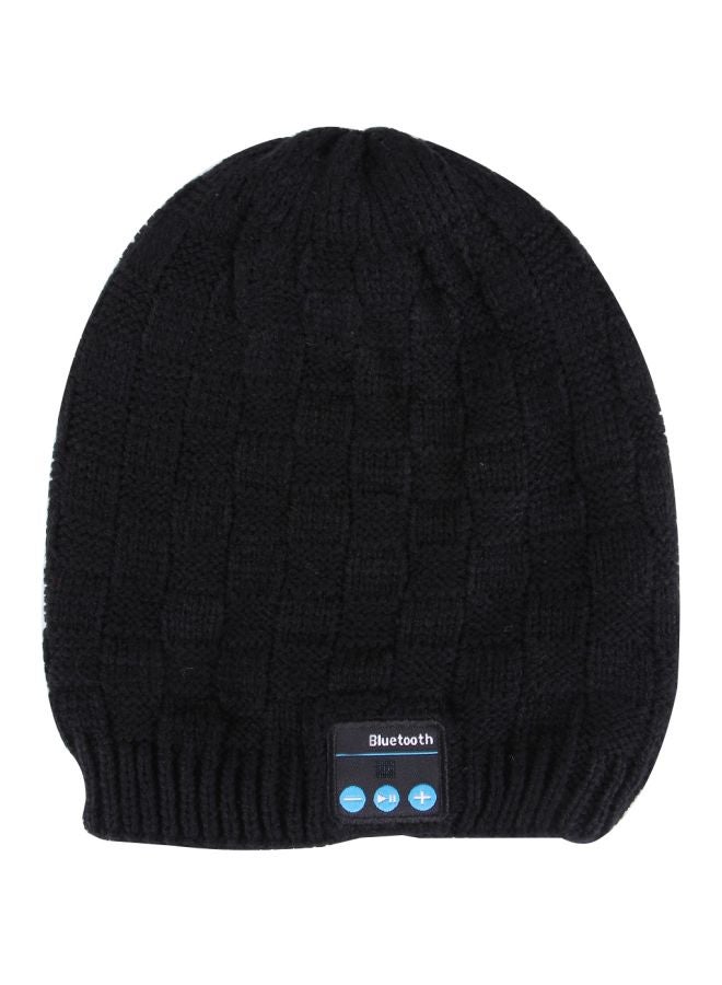 Bluetooth Beanie With Mic Black  - Image 1