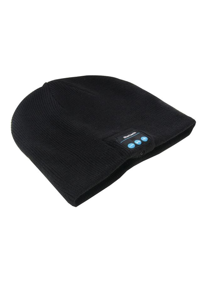 Bluetooth Beanie With Mic Black