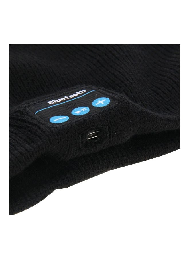 Bluetooth Beanie With Mic Black