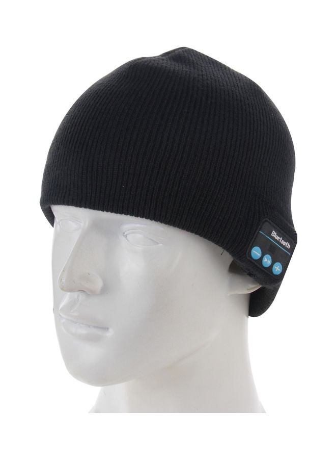 Bluetooth Beanie With Mic Black