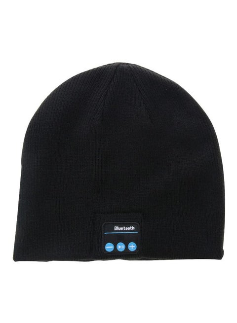 Bluetooth Beanie With Mic Black