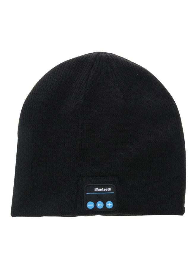 Bluetooth Beanie With Mic Black