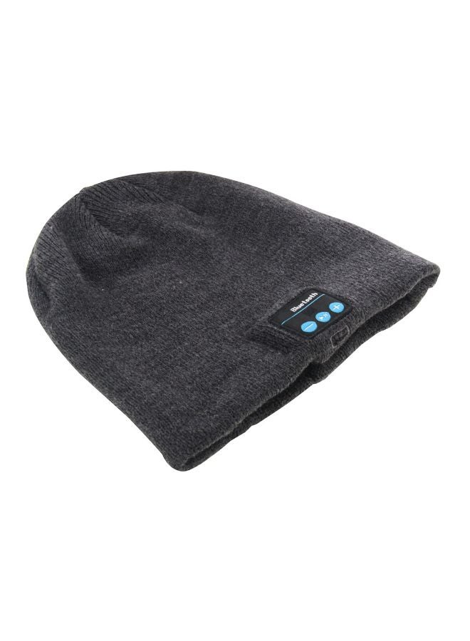 Bluetooth Beanie With Mic Grey  - Image 2