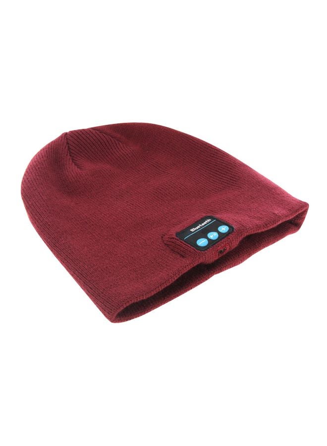 Bluetooth Beanie With Mic Brown  - Image 2
