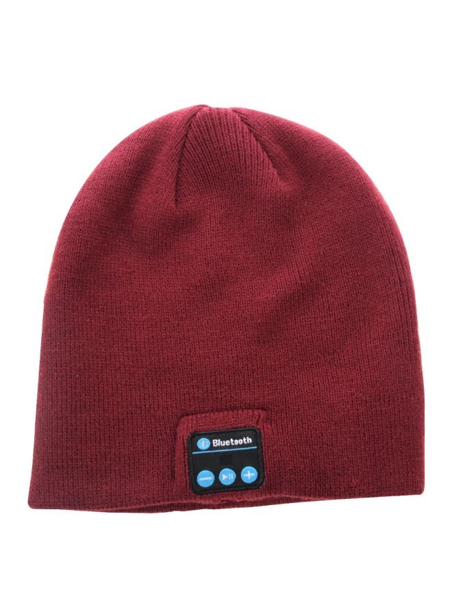 Bluetooth Beanie With Mic Brown  - Image 1
