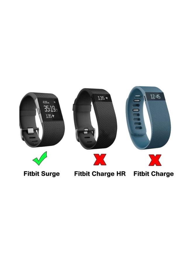 Generic - Portable USB Charging Cable For Fitbit Surge Black - Image 1