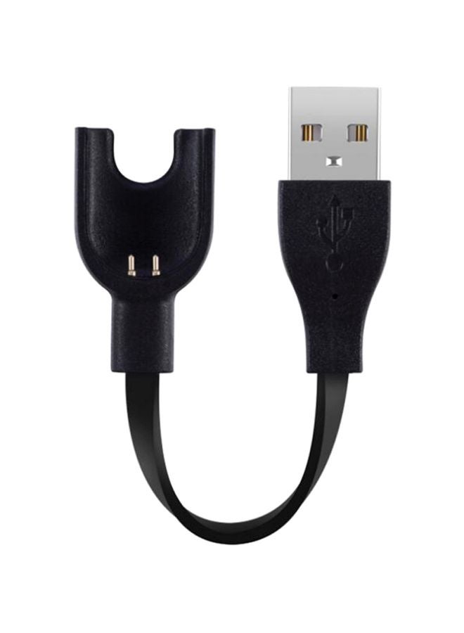 USB Charger For Xiaomi Mi Band 3 Black  - Image 1