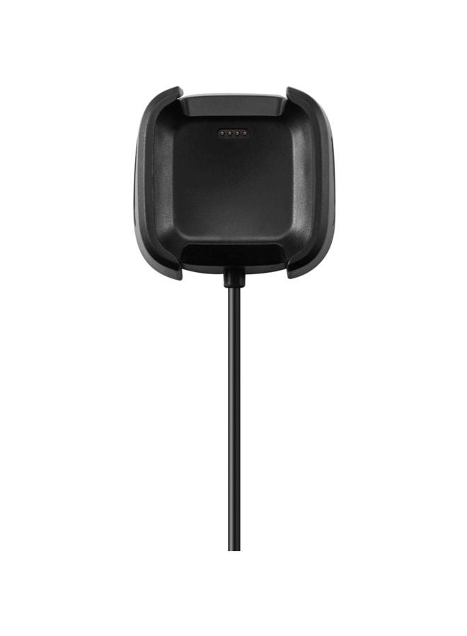 USB Charging Dock For Fitbit Versa Black - Image 5