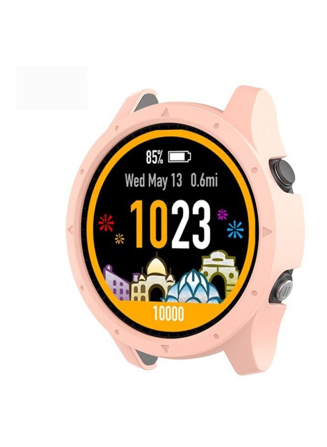 حافظة حماية واقية لساعة جارمن فورنر 935 وردي فاتح - Image 4