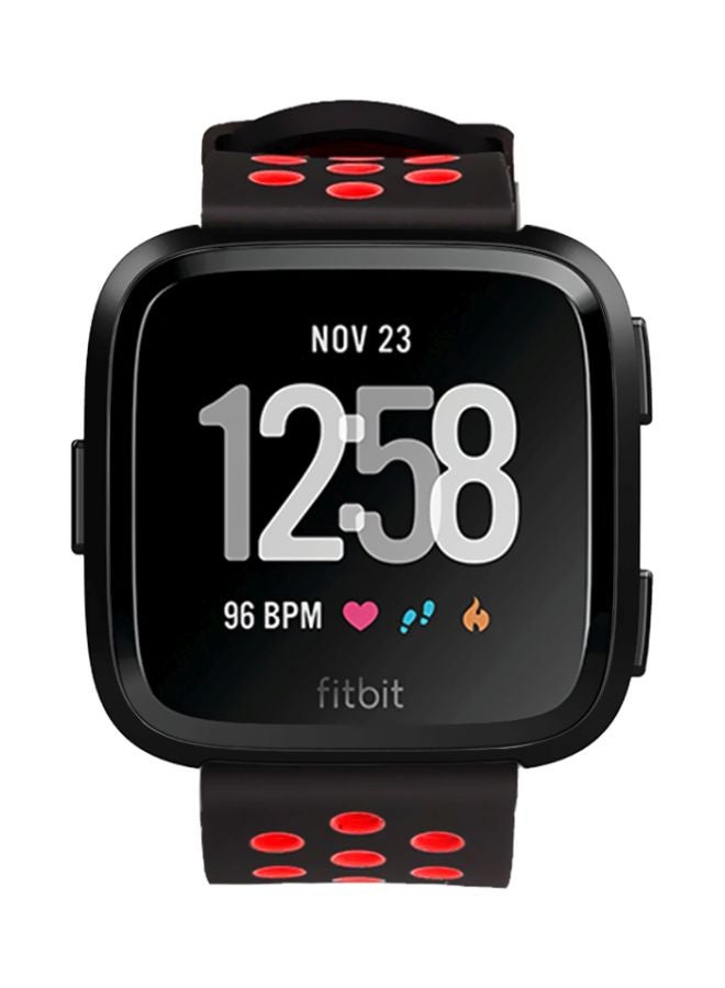 Generic - Replacement Band For Fitbit Versa Red/Black - Image 1