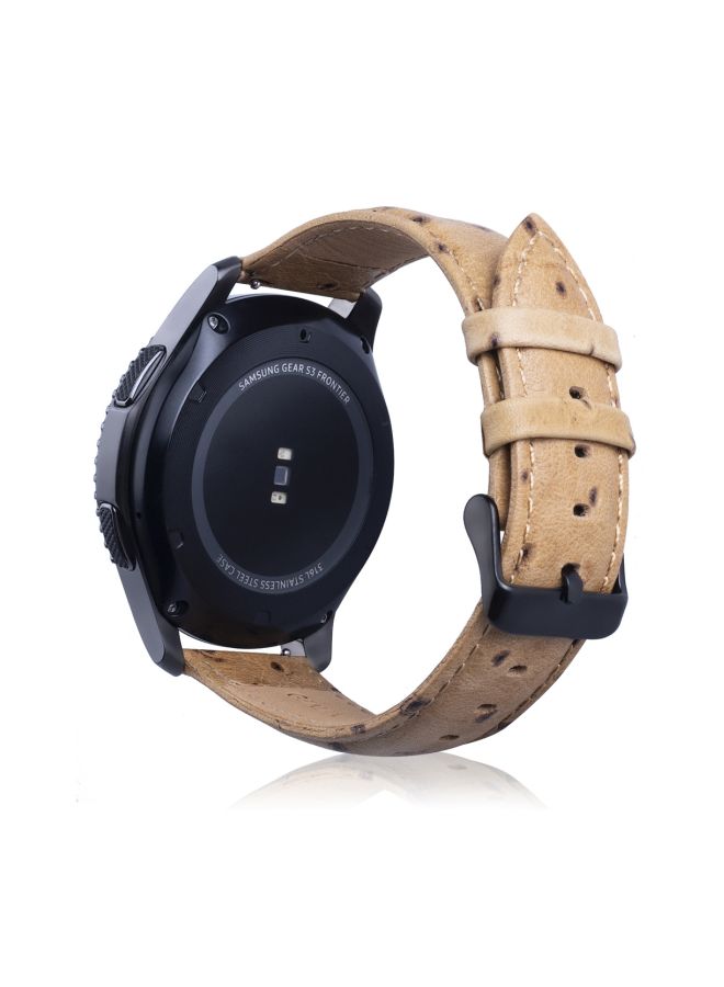 Replacement Band For Samsung Gear S3 Beige - Image 5