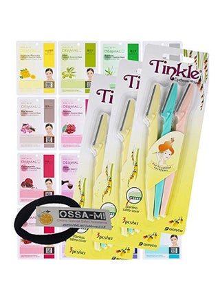 3-Piece Tinkle Eyebrow Razor With Face Mask Set - v1567258011/N29326573A_2