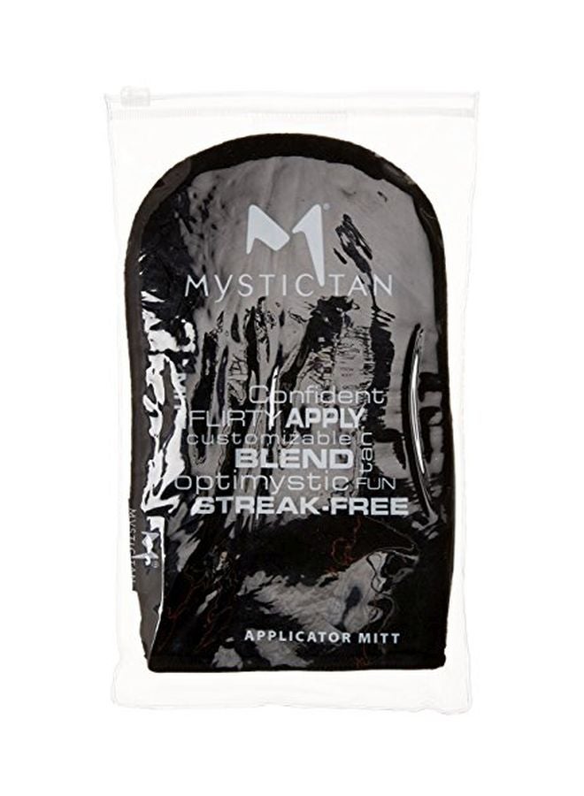 Mystic Tan Self-Tanning Washable Applicator Blending Mitt Black  - Image 3
