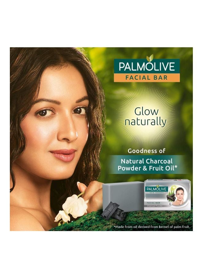 Palmolive - 4-Piece Facial Bar Charcoal Powder Set 75grams - Image 1