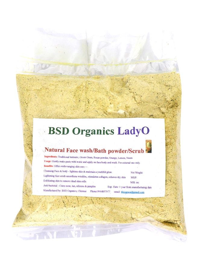 BSD Organics - Natural Bath Scrub Powder 100grams - Image 1